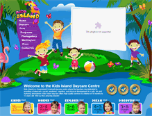 Tablet Screenshot of kidsisland.ca